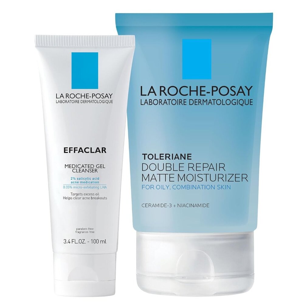 Medicated Foaming Cleanser for Oily Skin - 2% Salicylic Acid, Travel Size Duo